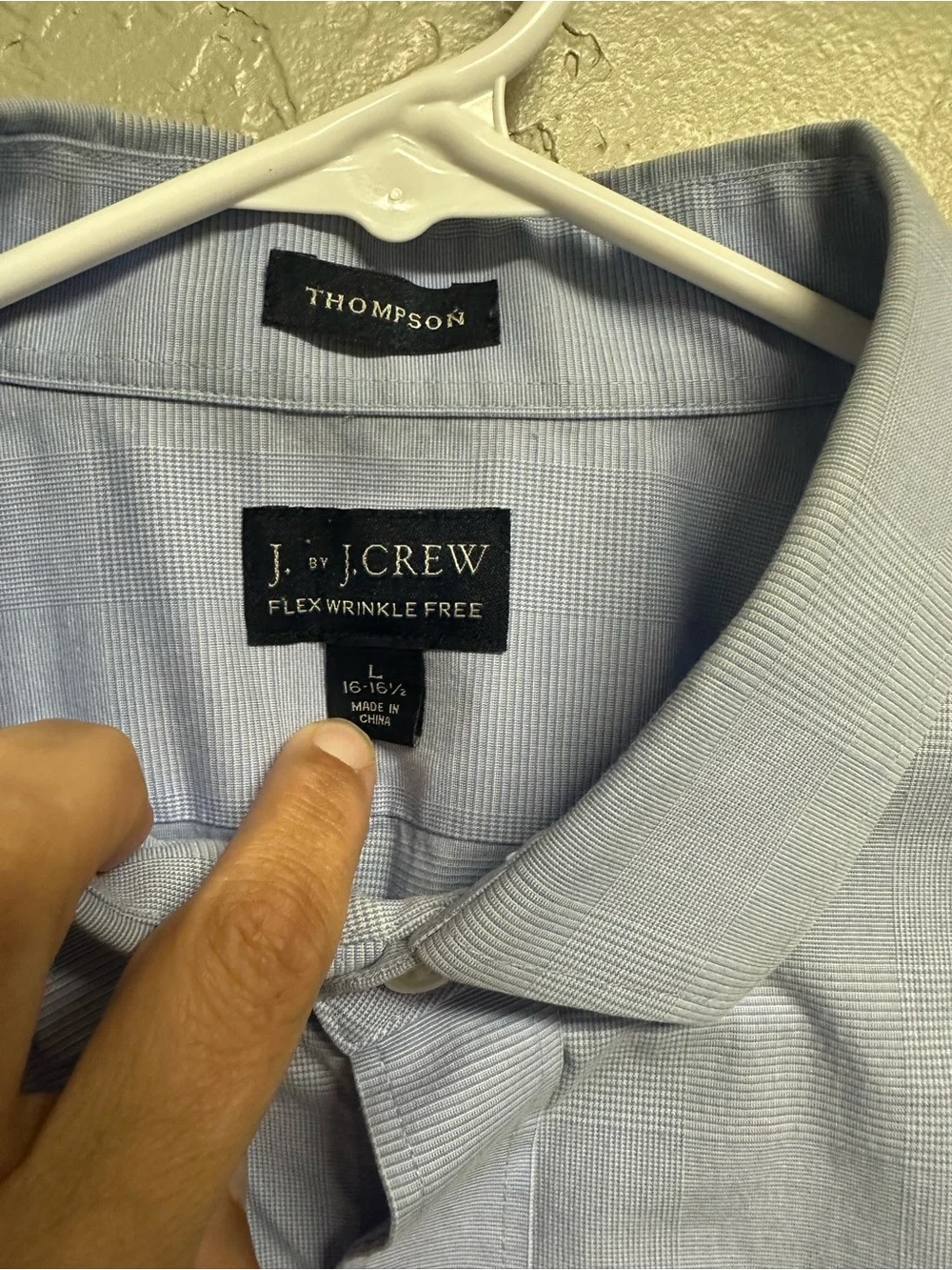 J. Crew Men’s Light Blue Long-Sleeve Button Down Shirt